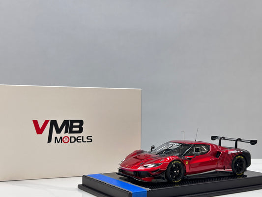 VMB 1/18 Ferrari 296 GT3 Metallic Red VMB-296GT3-1802