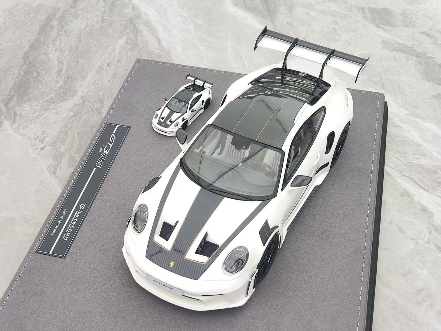 TIMOTHY&PIERRE 1/18 Porsche 911 GT3 RS Sonderwunsch White TP184
