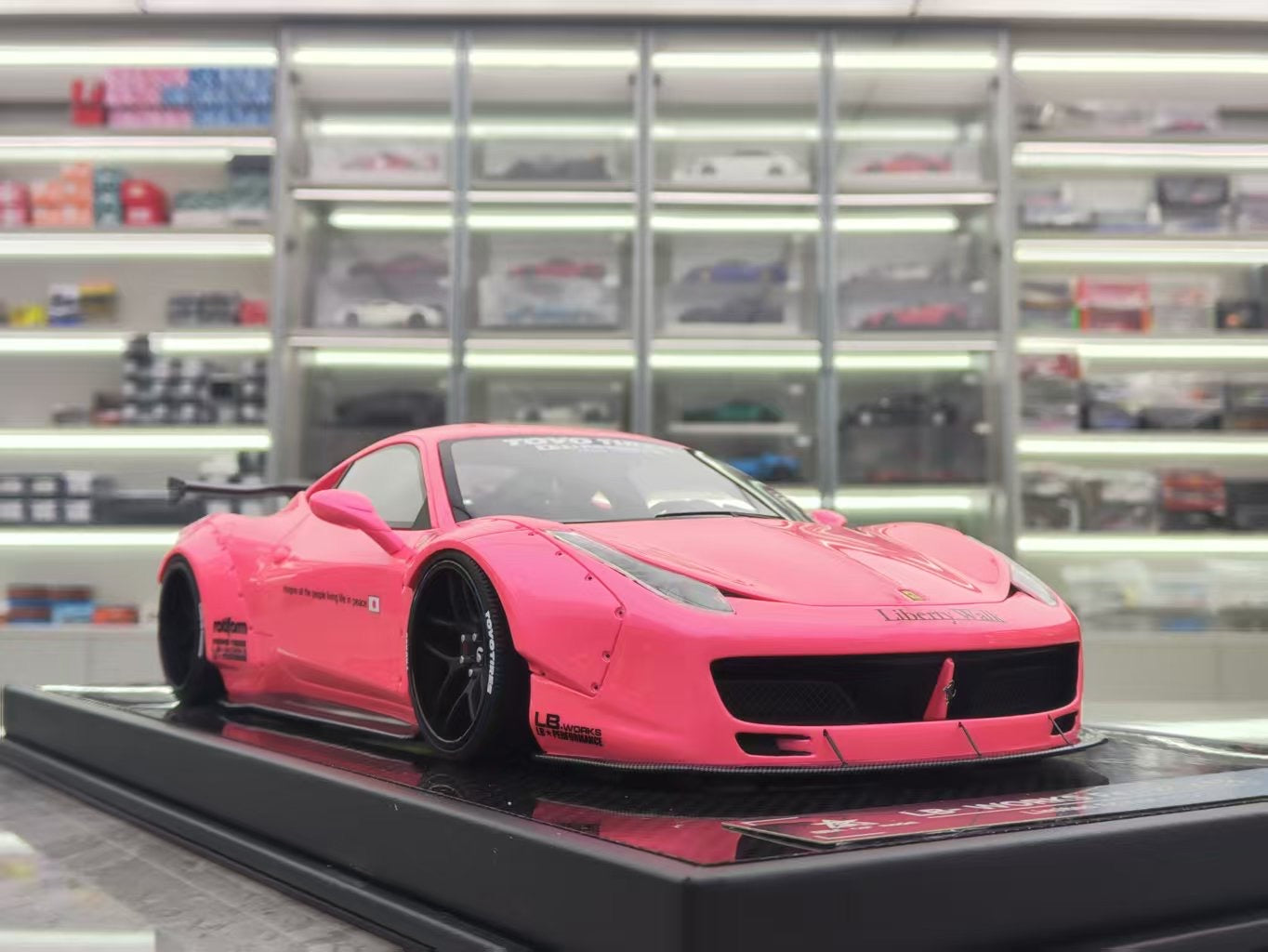 BBA Model 1/18 Ferrari 458 lbwk model car BBA021