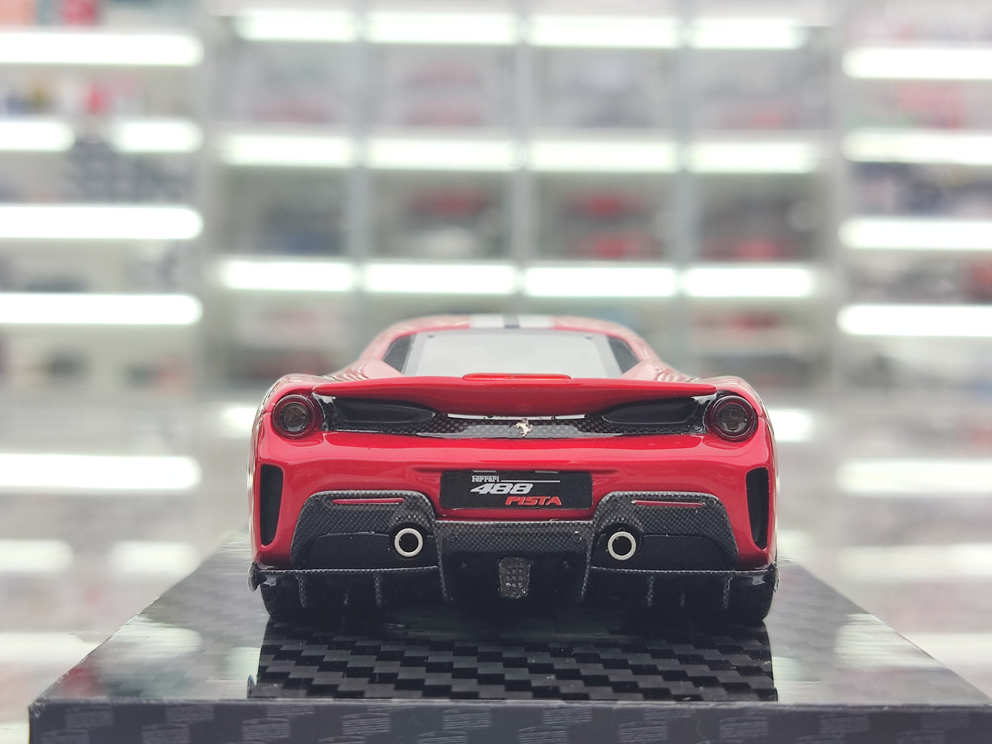 BBR 1/43 Ferrari 488 Pista F1 Red Resin Model SUMS001A