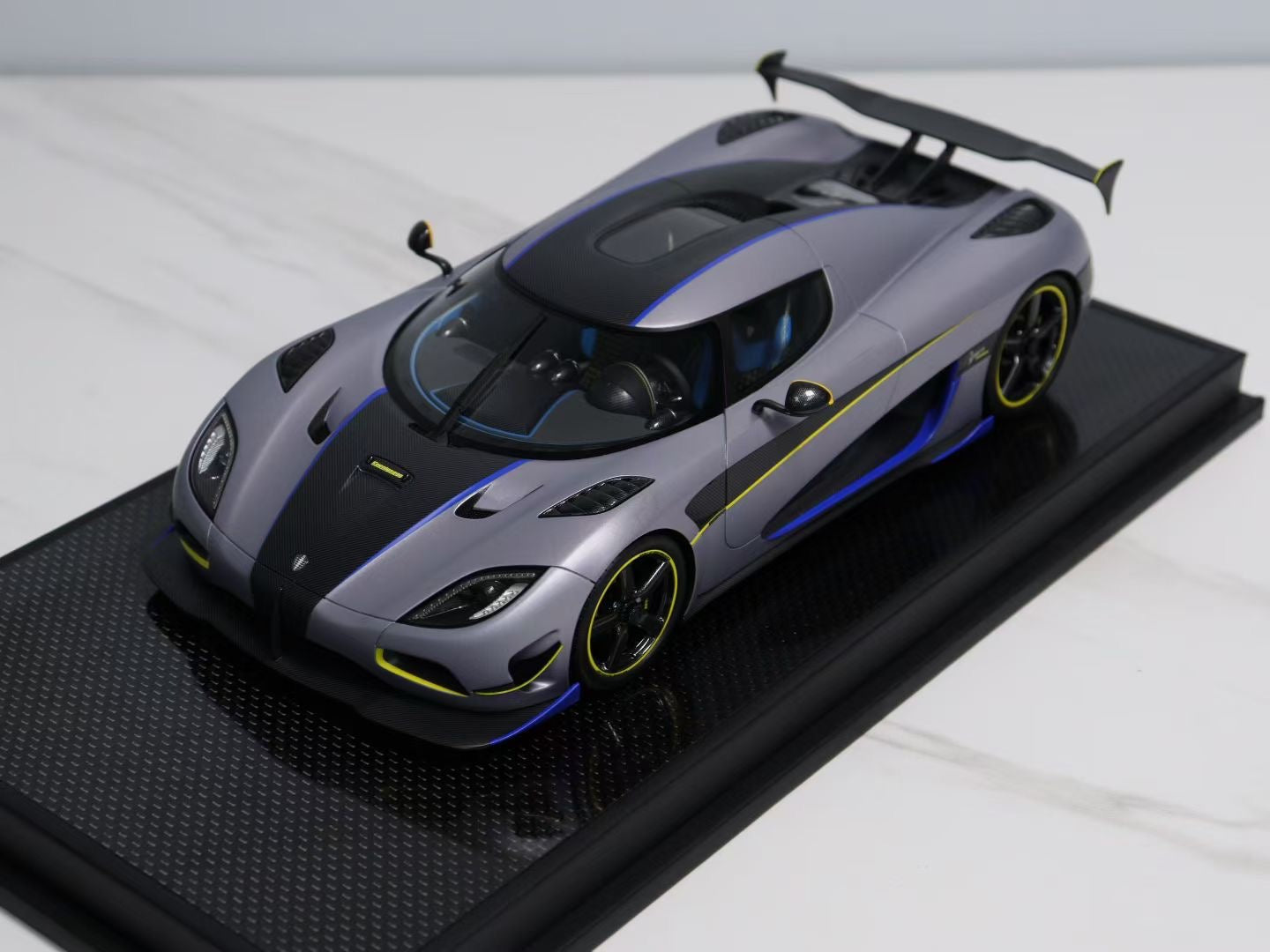 VMB 1/18 Koenigsegg Agera Prototype Matte Gray