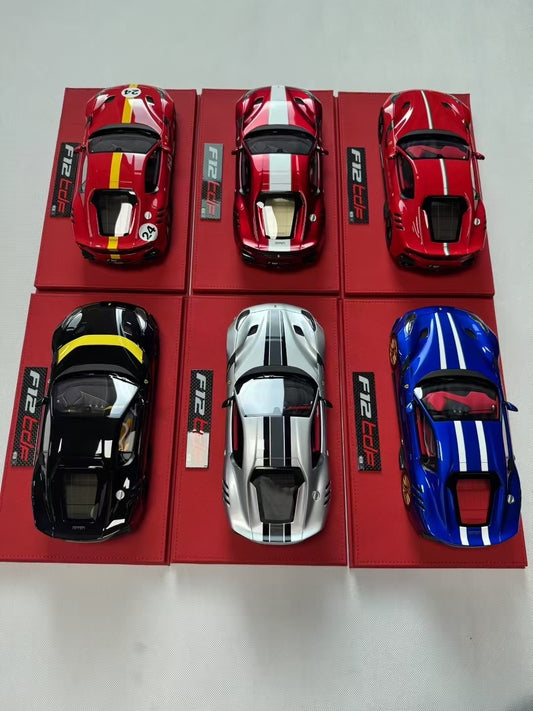 F.C Model 1/18 Ferrari F12TDF Resin Model