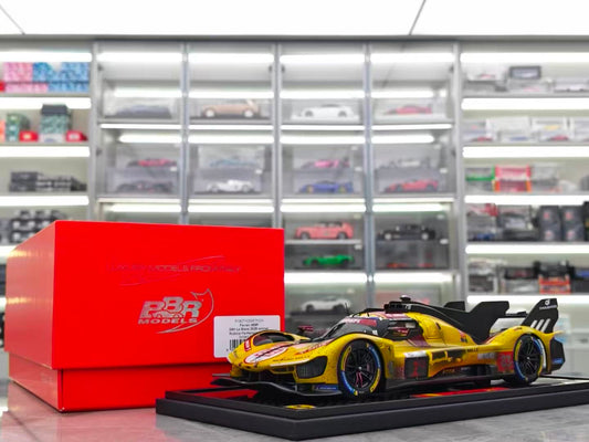 BBR 1/18 Ferrari 499P car n. 83 WINNER 24h Le Mans 2025 Dirty Edition P18271CDIRTYCH