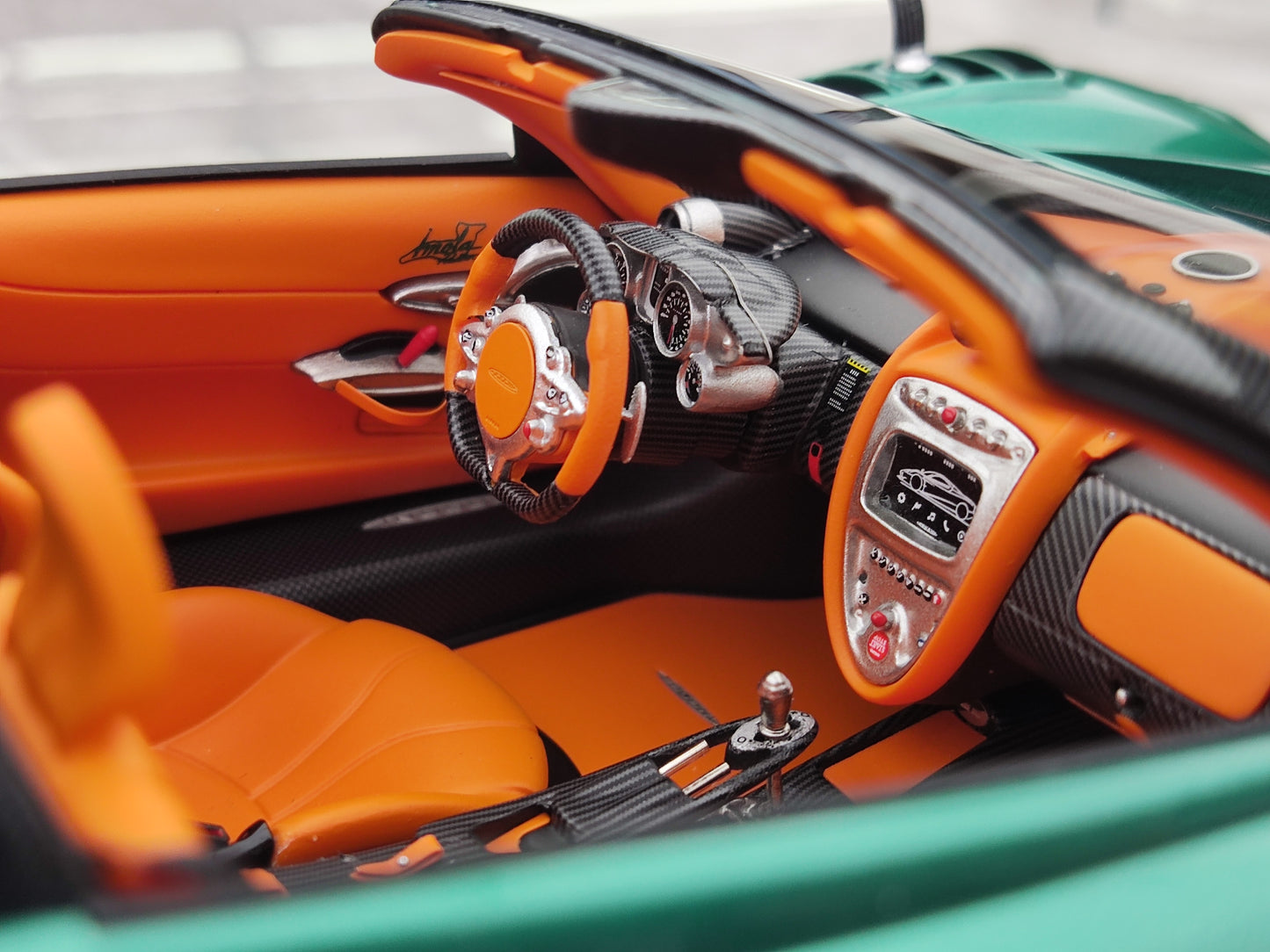 BBR 1/18 Pagani Imola ROADSTER Metallic Green P18250A