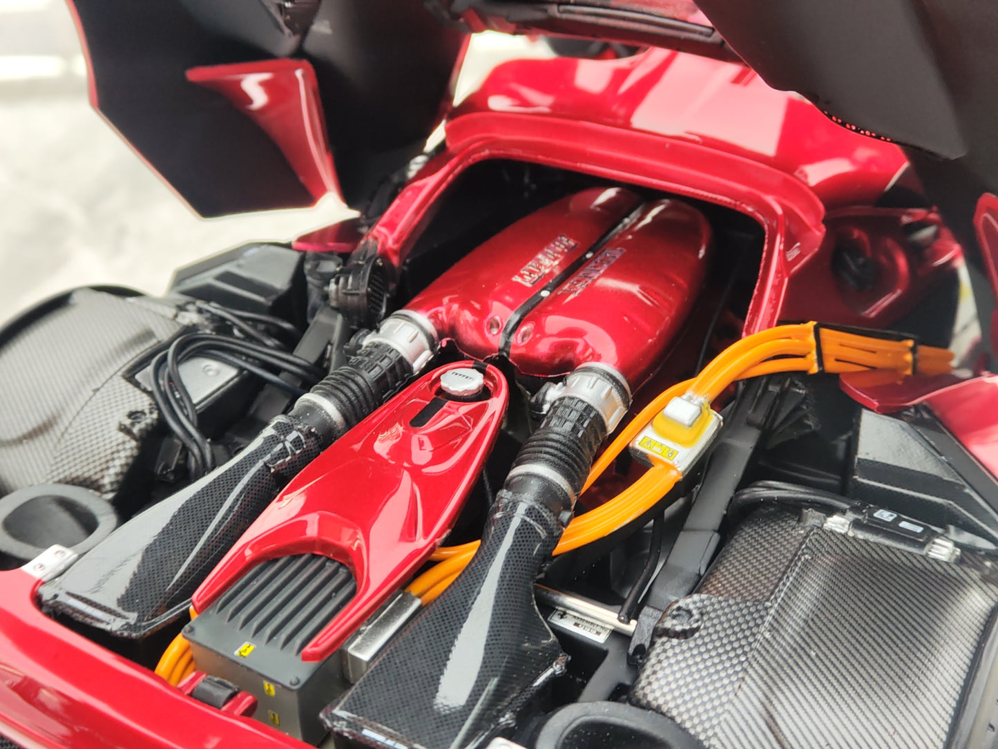 BBR 1/18 Ferrari LaFerrari Hamilton Foam Edition Alloy Car Model BBR1822H8
