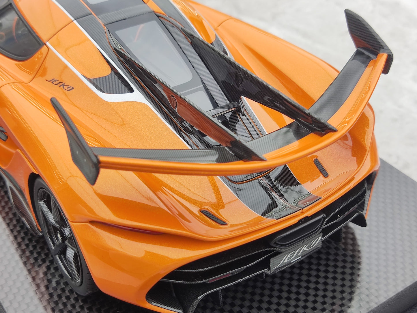 FRONTIART 1/18 Koenigsegg JESKO Orange FA032