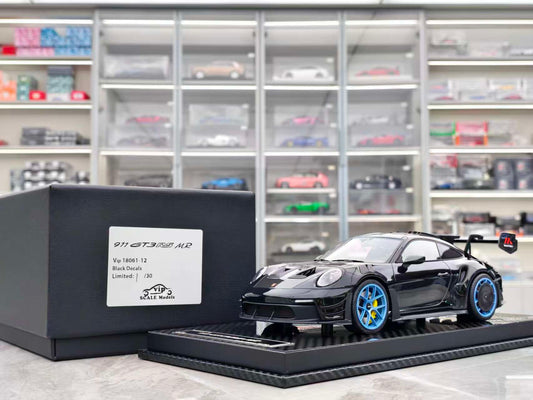 VIP 1/18 Porsche 911 GT3 RS-Manthey Racing Gloss Black VIP187