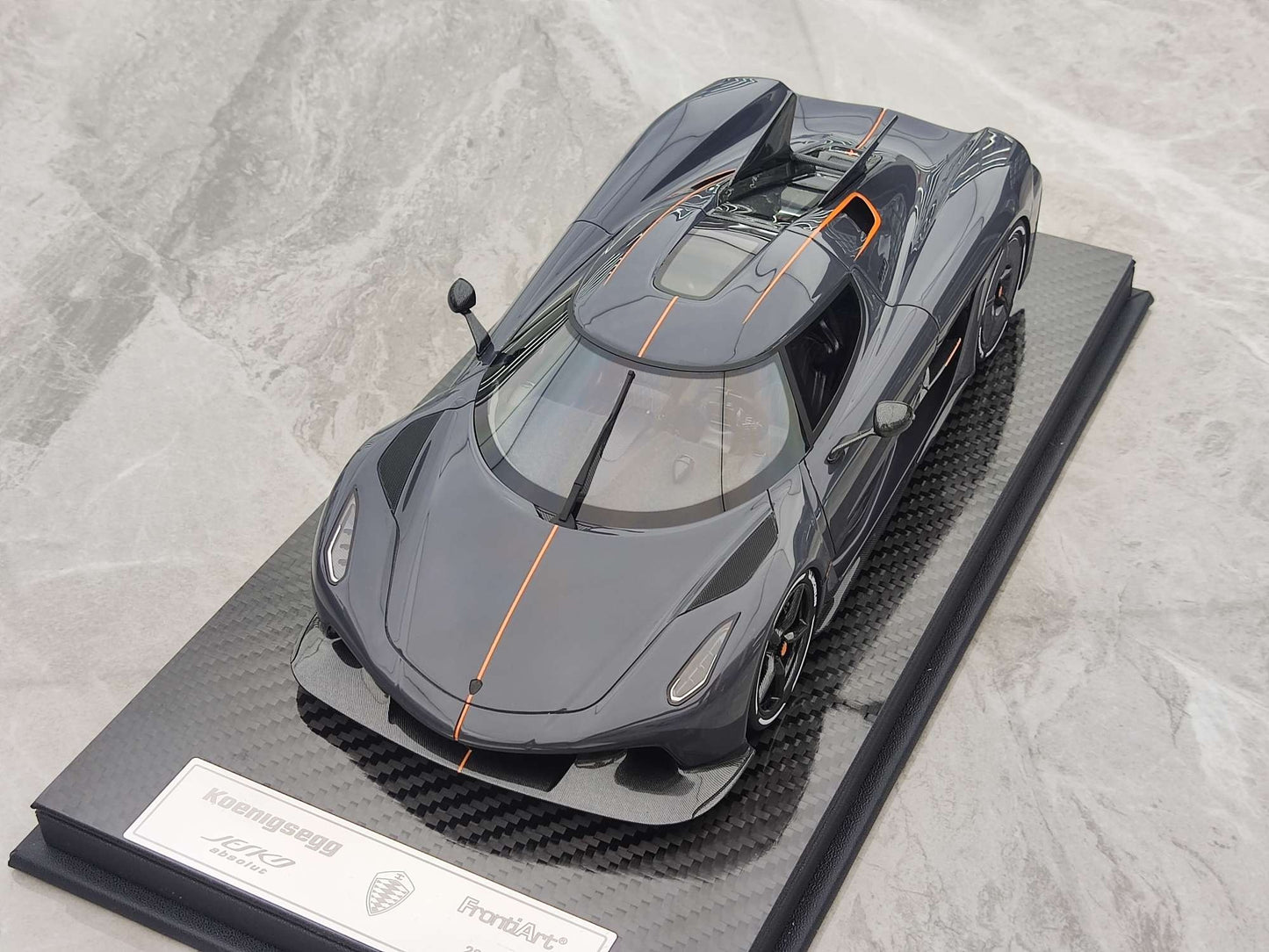 FRONTIART 1/18 Koenigsegg Jesko Grey FA130