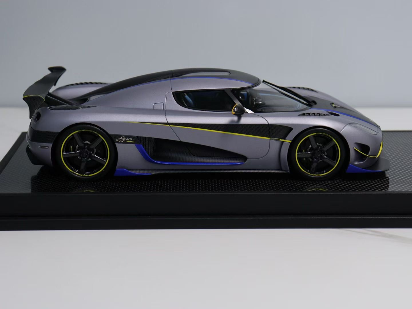 VMB 1/18 Koenigsegg Agera Prototype Matte Gray