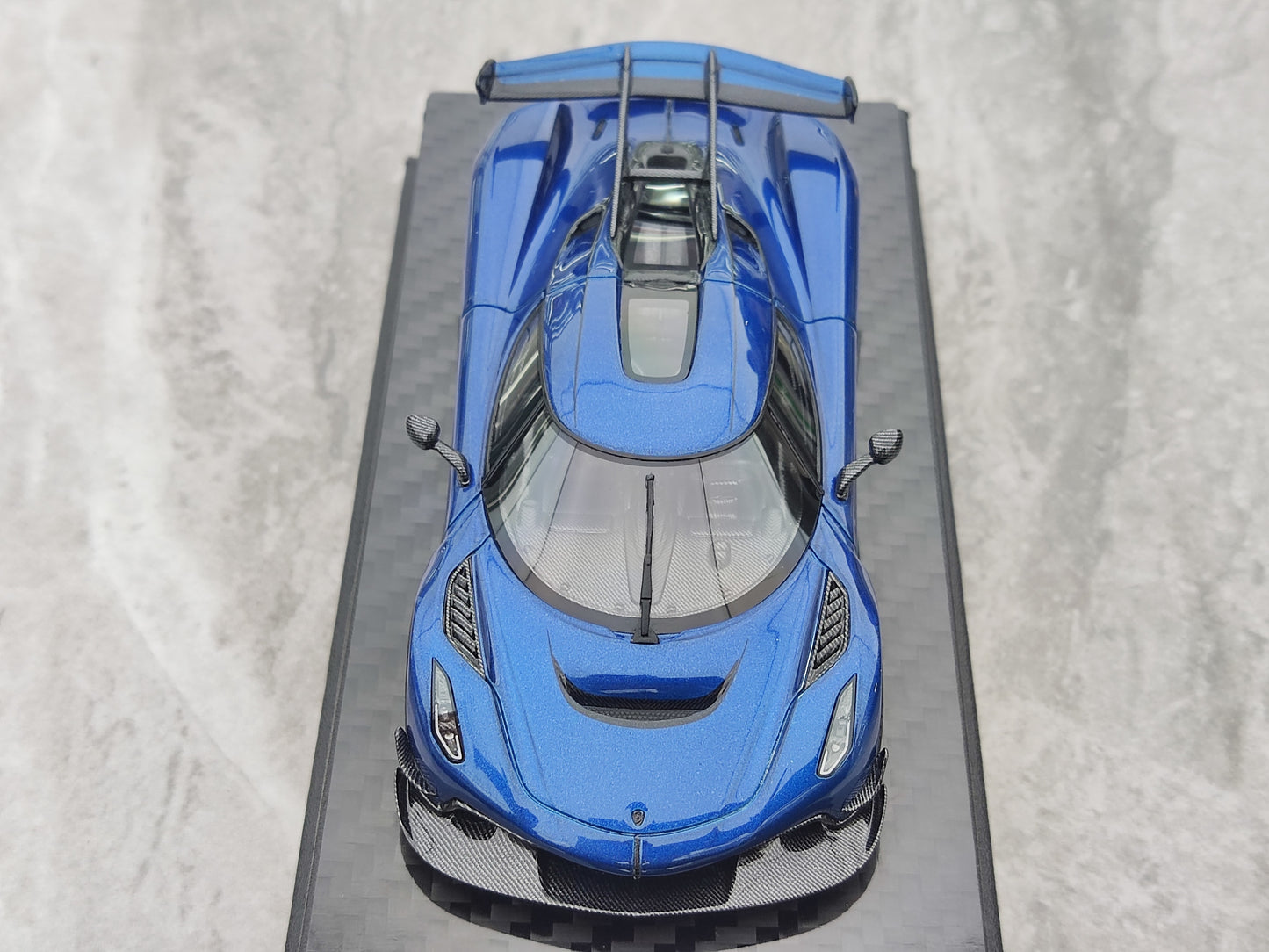 FRONTIART 1/43 Koenigsegg Jesko Gold Ball Blue FA132