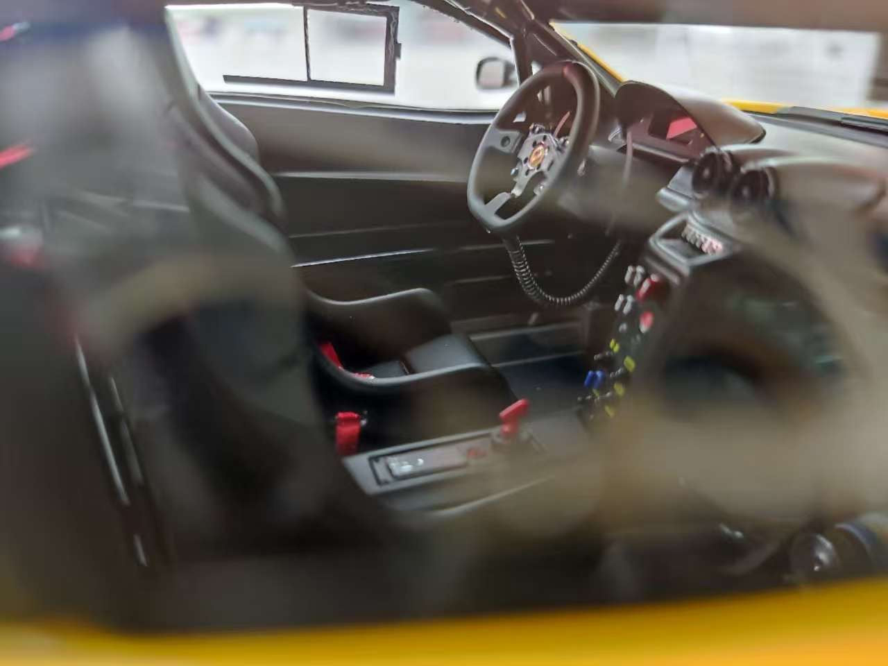 CE 1/18 Ferrari 599 XX EVO #512 Yellow Resin Model Car JS-CE022