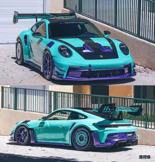 VIP 1/18 Porsche 911 GT3RS - Manthey Racing modified resin model.