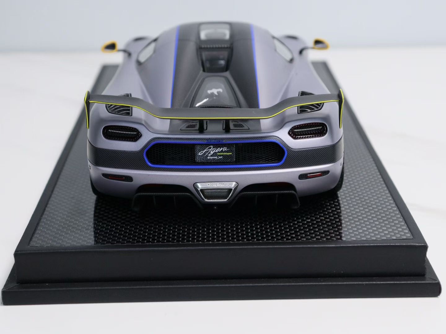 VMB 1/18 Koenigsegg Agera Prototype Matte Gray