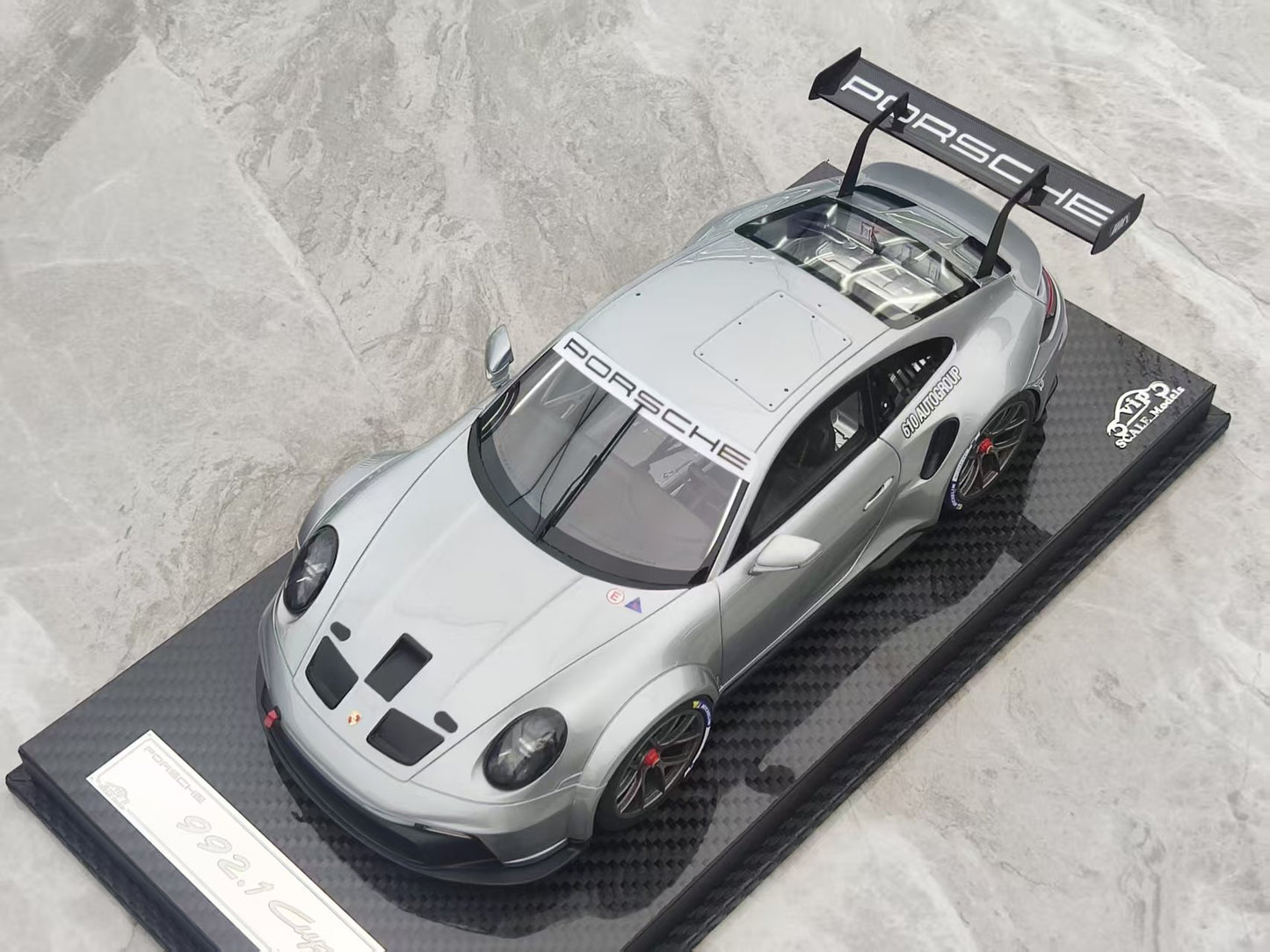 VIP 1/18 Porsche 911 GT3 CUP GT Silver VIP178