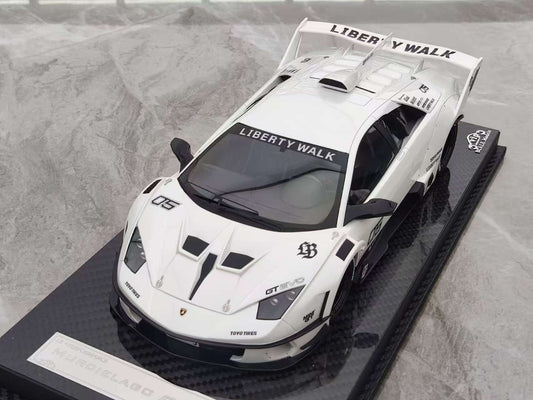 VIP 1/18 Lamborghini Murcielago GT EVO Pearl White Resin Model VIP171