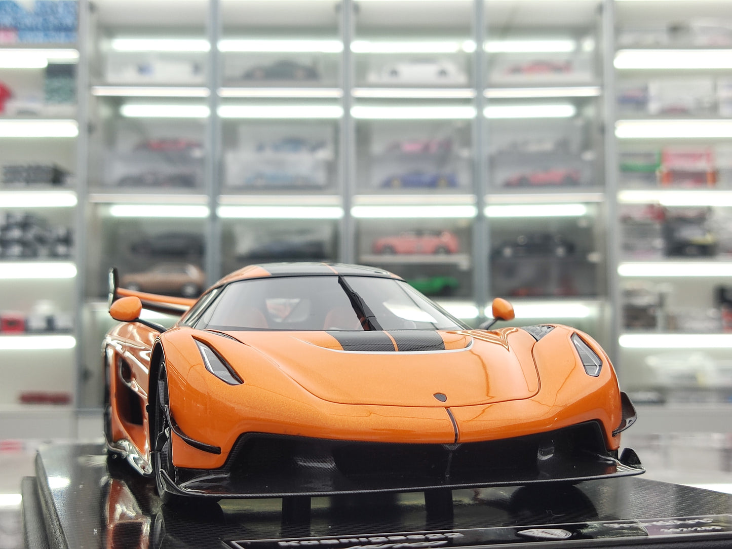 FRONTIART 1/18 Koenigsegg JESKO Orange FA032