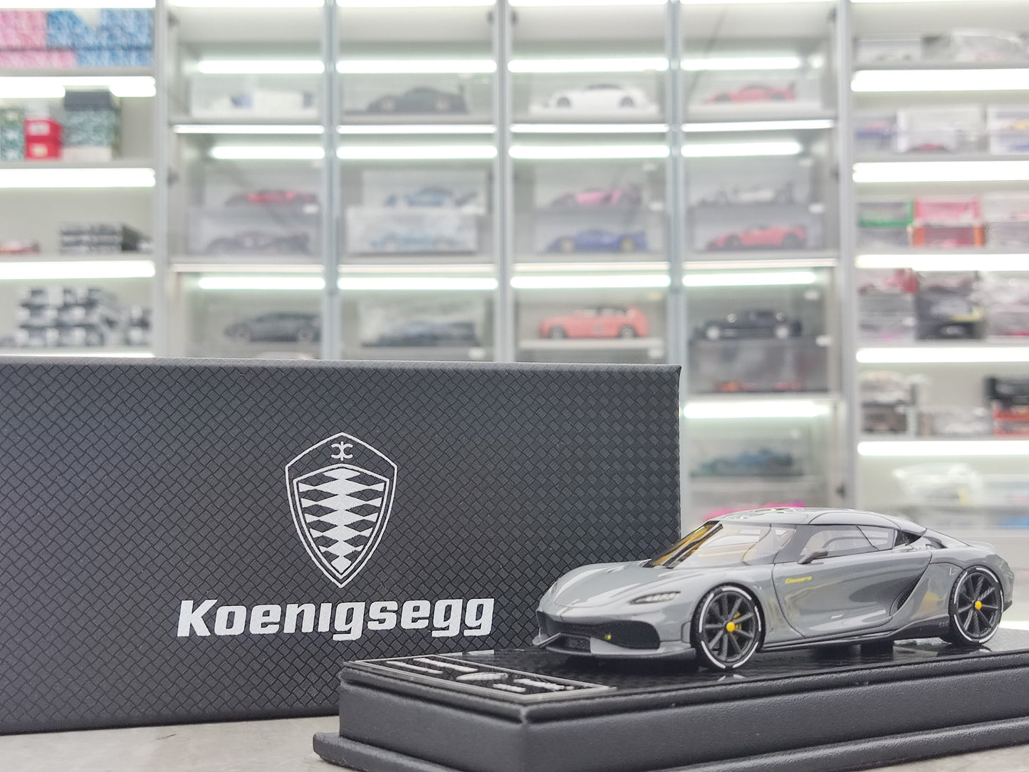 FRONTIART 1/43 Koenigsegg GEMERA Grey FA038