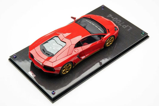 MCM Model 1/18 Lamborghini Aventador Miura Homage resin model (fully opening parts)