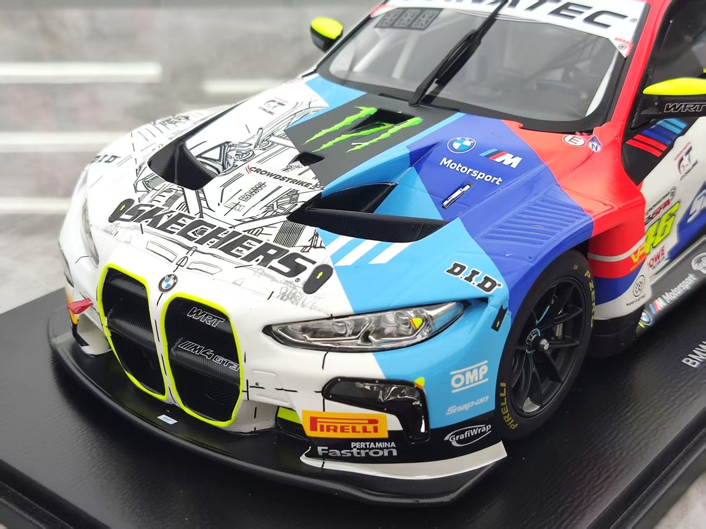 SPARK 1/18 BMW M4 GT3 2024 Spa-Francorchamps Endurance Race No. 46 Color Livery 18SB069