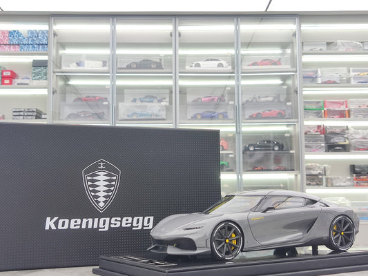 FRONTIART 1/18 Koenigsegg Gemera Grey FA027