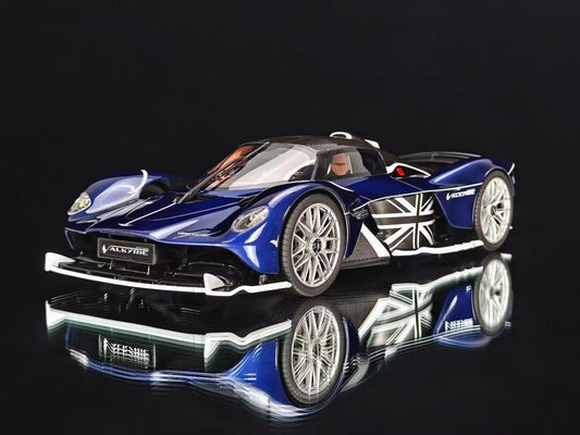 Frontiart 1/18 Aston Martin Valkyrie Sabiro Blue Resin Model Car