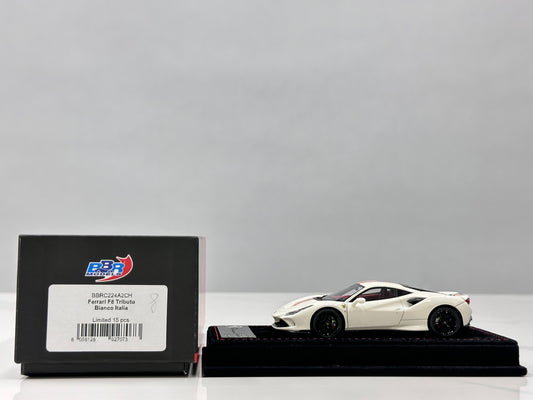 BBR 1/43 Ferrari F8 Tributo - Italian White - BBRC224A2CH