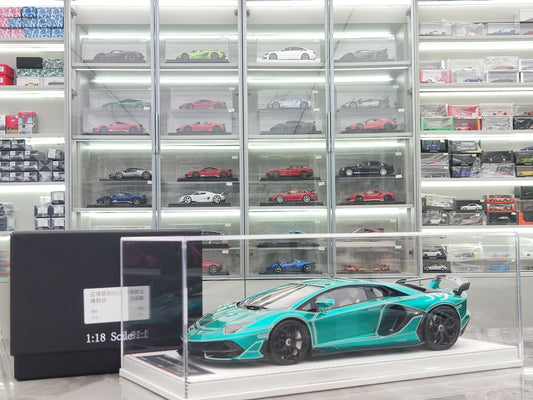 CE 1/18 Lamborghini SVJ Fluorescent Limited Edition Car Model