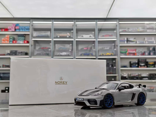 NOREV 1/18 Porsche Cayman GT4 RS Grey(18753)