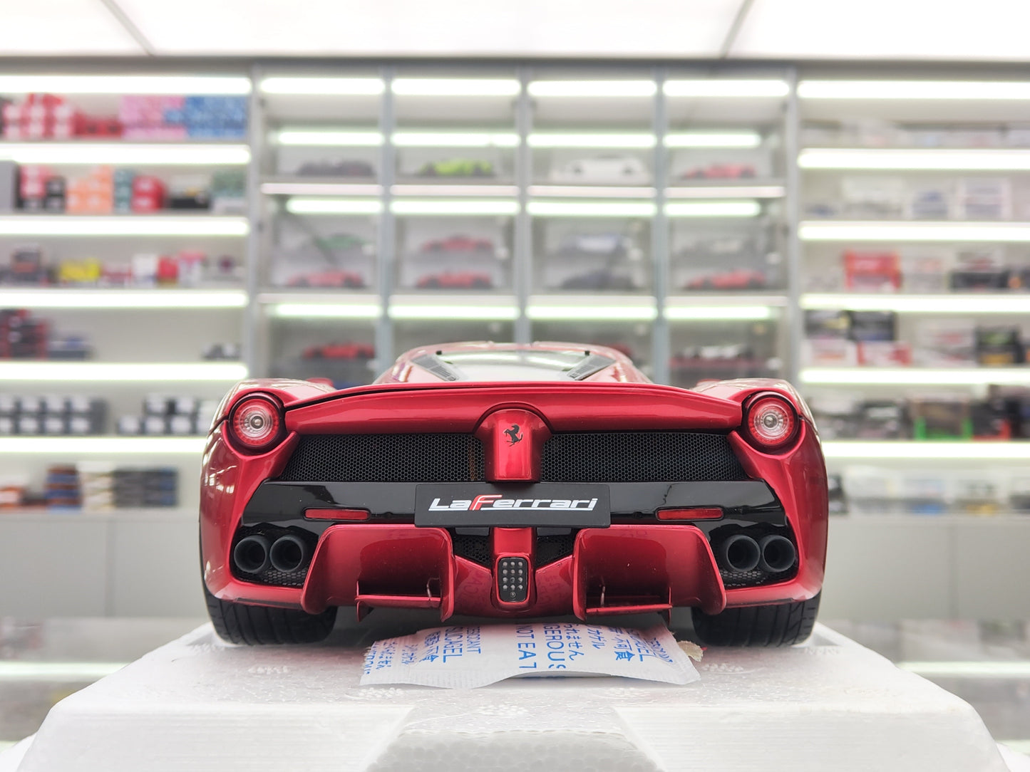 BBR 1/18 Ferrari LaFerrari Hamilton Foam Edition Alloy Car Model BBR1822H8