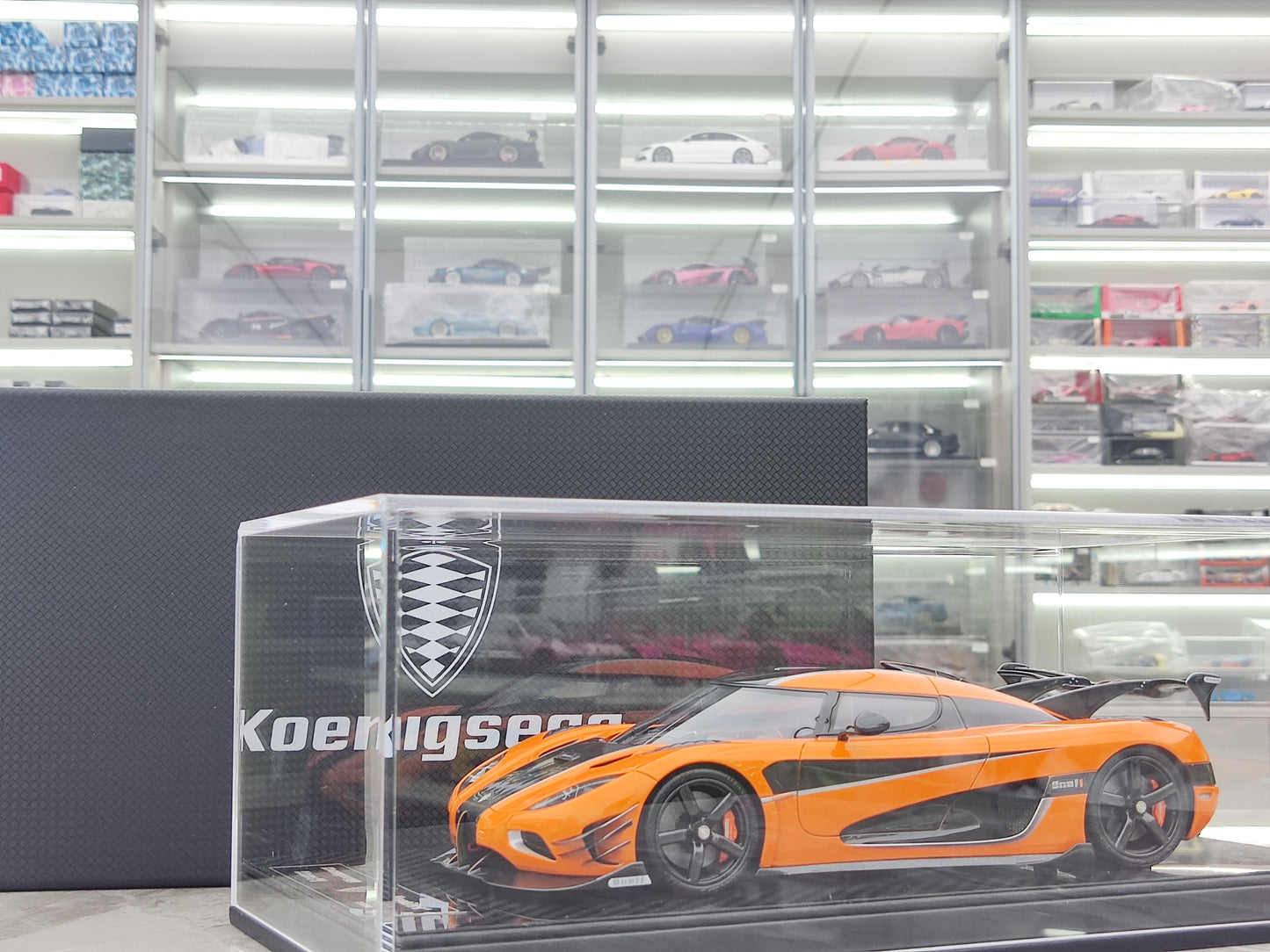 FRONTIART 1/18 Koenigsegg Agera RS One of 1 Orange FA061