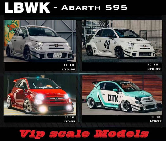 Vip Scale Models 1/18 LB-Abbas 595 resin model