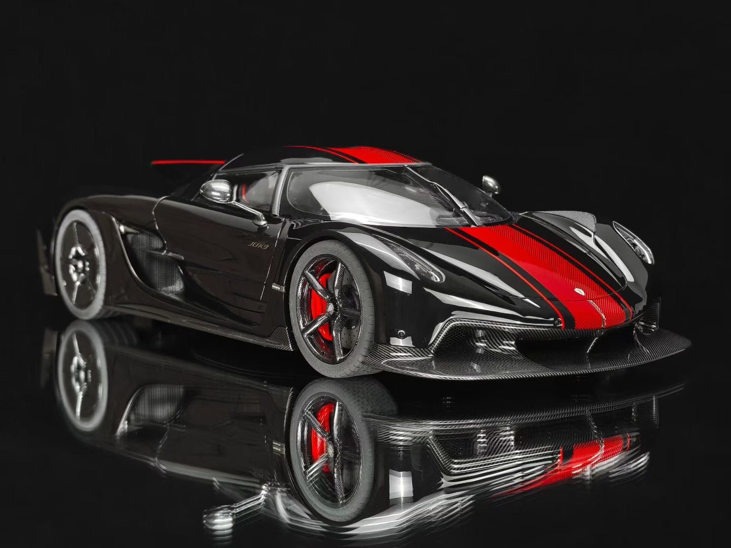 Frontiart 1/18 Koenigsegg Jesko Absolute Edition Jet Black