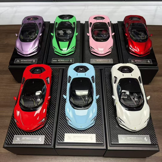 Vehicle Art 1/18 Ferrari SF90 Resin Limited Edition Car Model