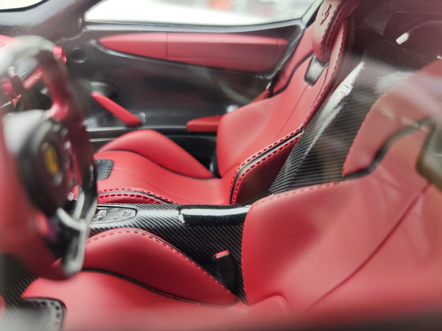 BBR 1/12 Ferrari LaFerrari Hamilton's car Volcano Metallic Red BBR1222LH-25