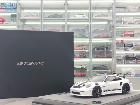 TIMOTHY&PIERRE 1/18 Porsche 911 GT3 RS Sonderwunsch White TP184