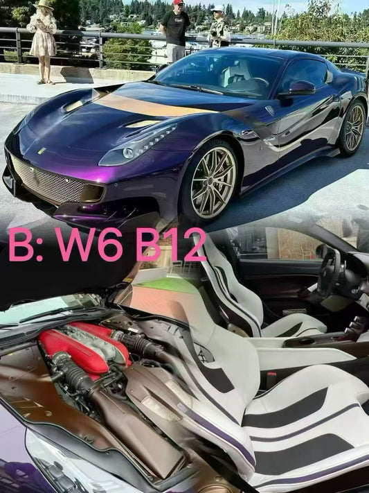 Dino Model 1/18 Ferrari F12 TDF Resin Fully Open Limited Edition Model Car