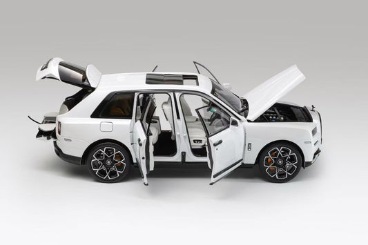 OEM leather version, 1/18 scale alloy full-opening Rolls-Royce Cullinan BB fishing seat version