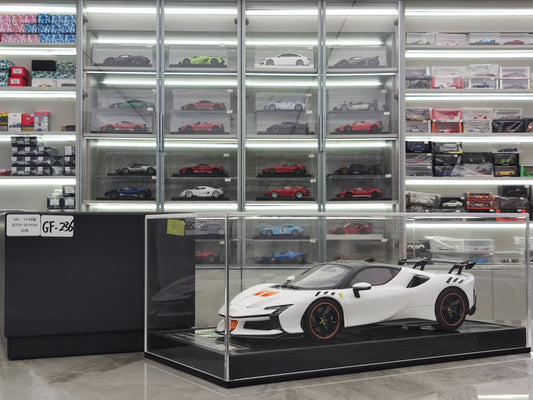 UB 1/18 Ferrari SF90XX White Resin Car Model JS-UB002