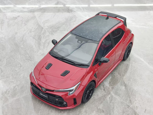 OTTO 1/18 Toyota COROLLA GR CIRCUIT EDITION SUPERSONIC Red Resin Model OT1072