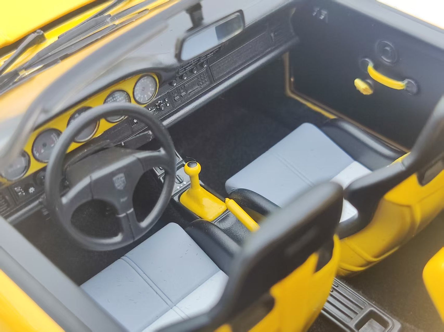 NOREV 1/18 Porsche 911 Speedster Yellow Alloy Model 187130
