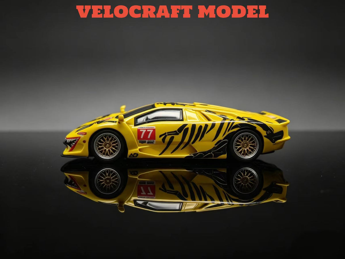 【MOQ 5】VeloCraft Model 1:64 Resin Model – 1996 Lamborghini Diablo 132 GT1
