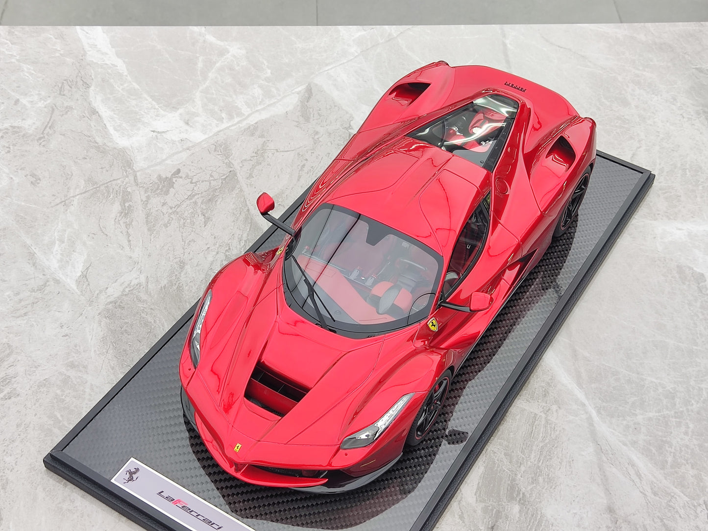 BBR 1/12 Ferrari LaFerrari Hamilton's car Volcano Metallic Red BBR1222LH-25