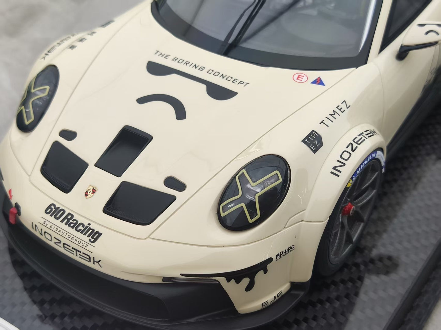 VIP 1/18 Porsche 911 GT3 CUP TBC boring white paint VIP179