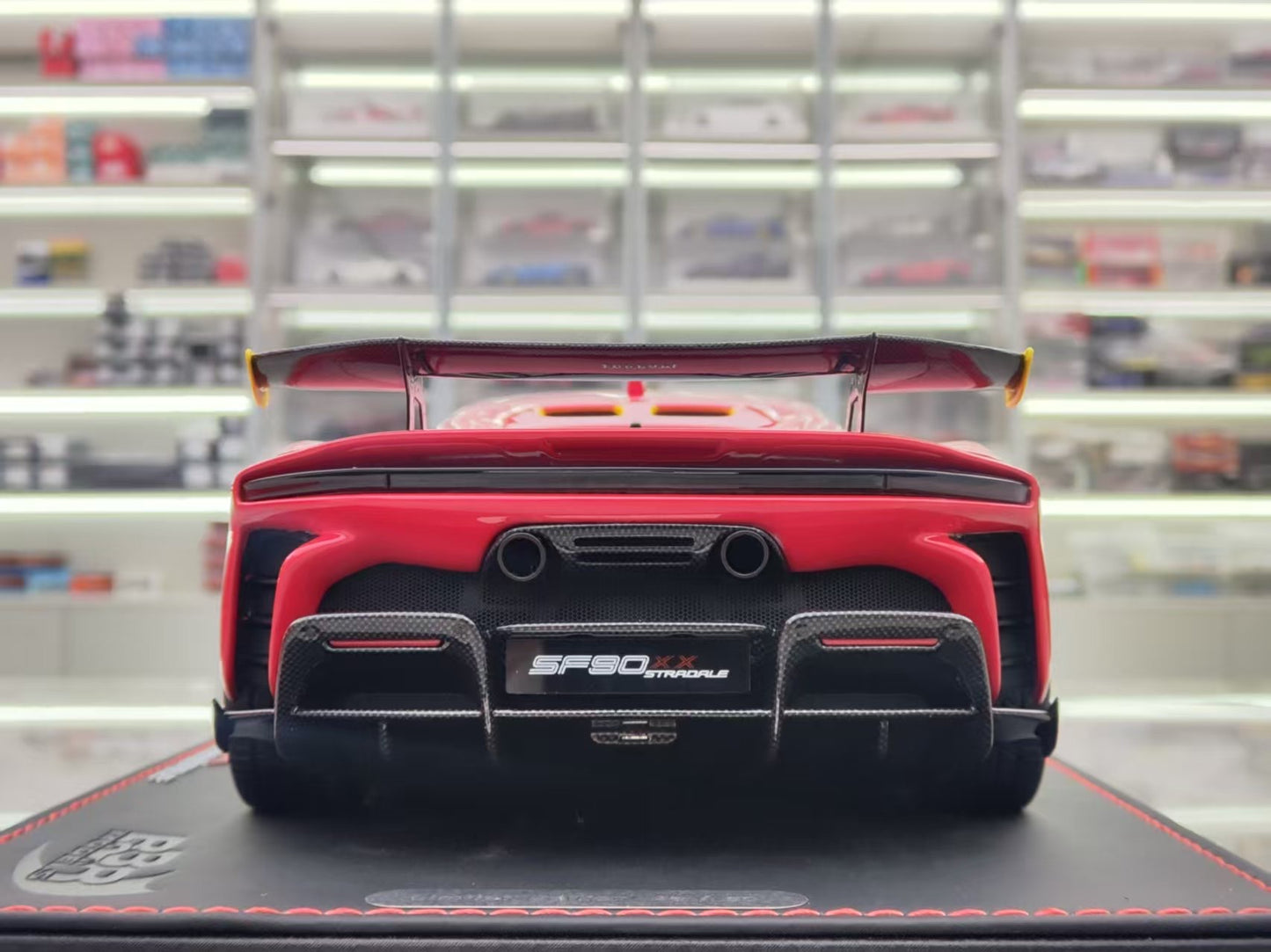 BBR 1/18 Ferrari SF90XX Standard Red Limited Edition Car Model P18237RC