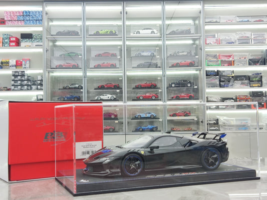 BBR 1/18 Ferrari SF90 XX Stradale Black Resin Car Model P18237Q