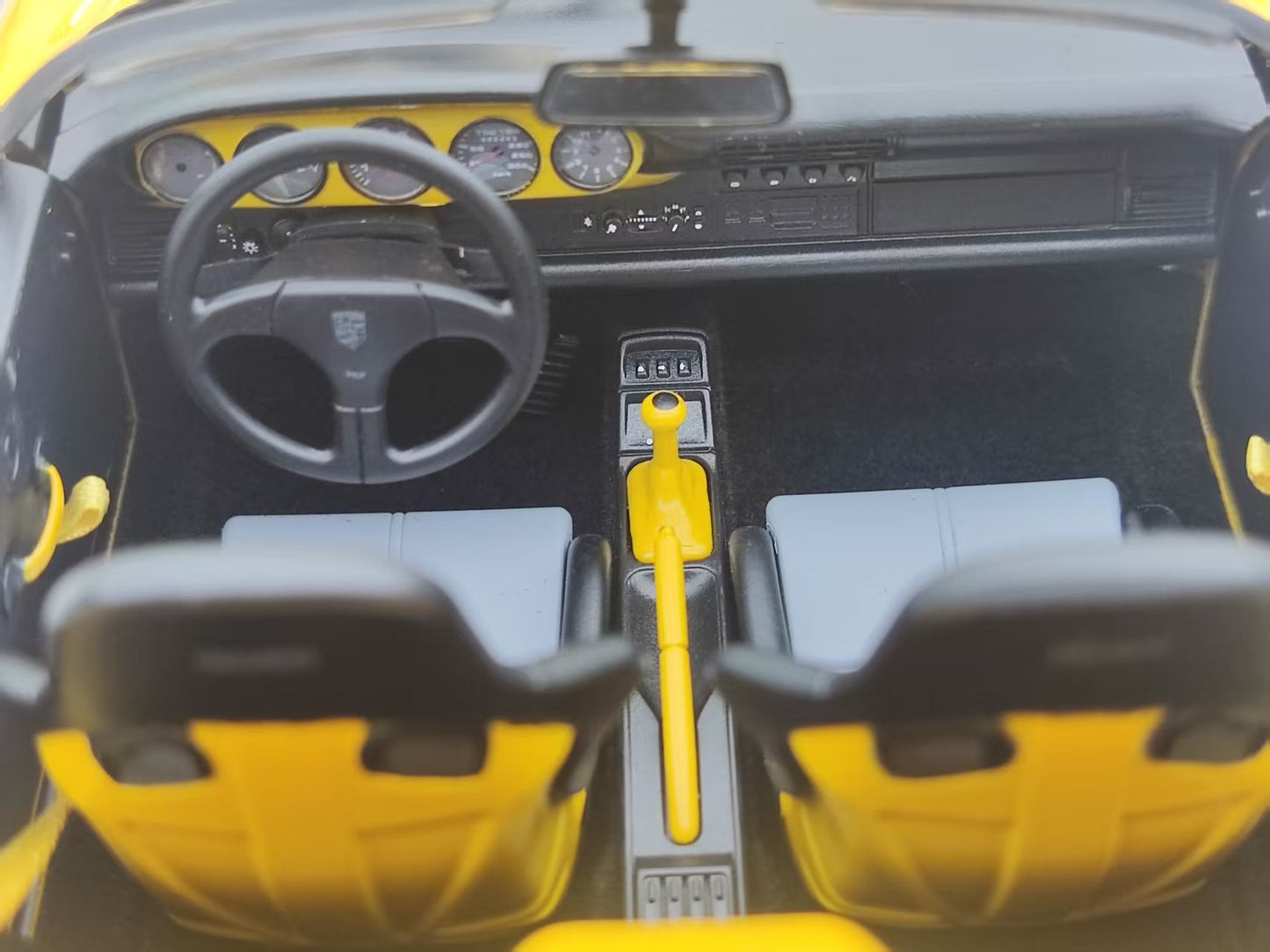 NOREV 1/18 Porsche 911 Speedster Yellow Alloy Model 187130
