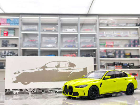 MINICHAMPS 1/18 BMW M3 Yellow 110020222