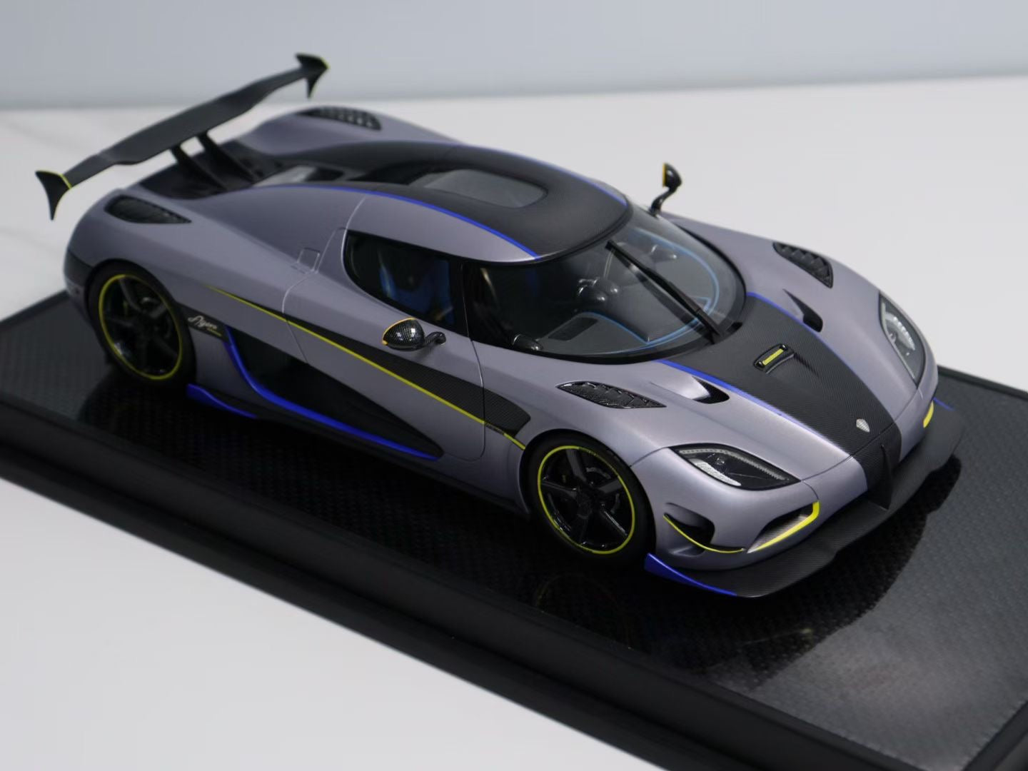 VMB 1/18 Koenigsegg Agera Prototype Matte Gray