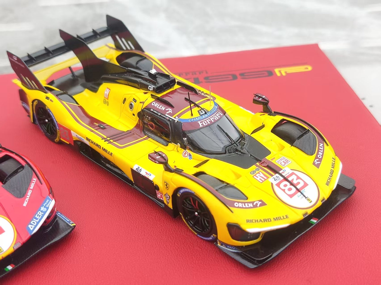 BBR 1/43 Ferrari 2023, 2024, 2025 Le Mans Three-Time Champion Special Edition Three-Car Set EMP25LMEX