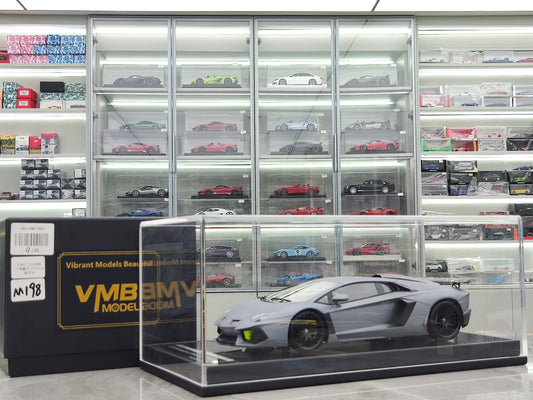VMB 1/18 Lamborghini LP700-4 Matte Gray Resin Car Model JS-VMB004
